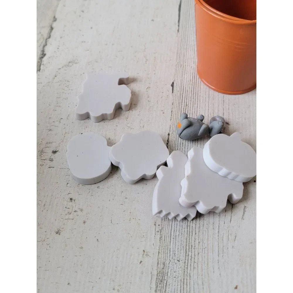 Halloween Frankenstein eraser pumpkin mouse set‎ toy figure